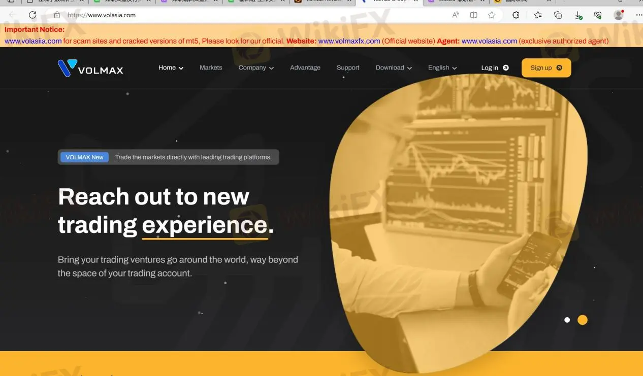 Volmax's home page