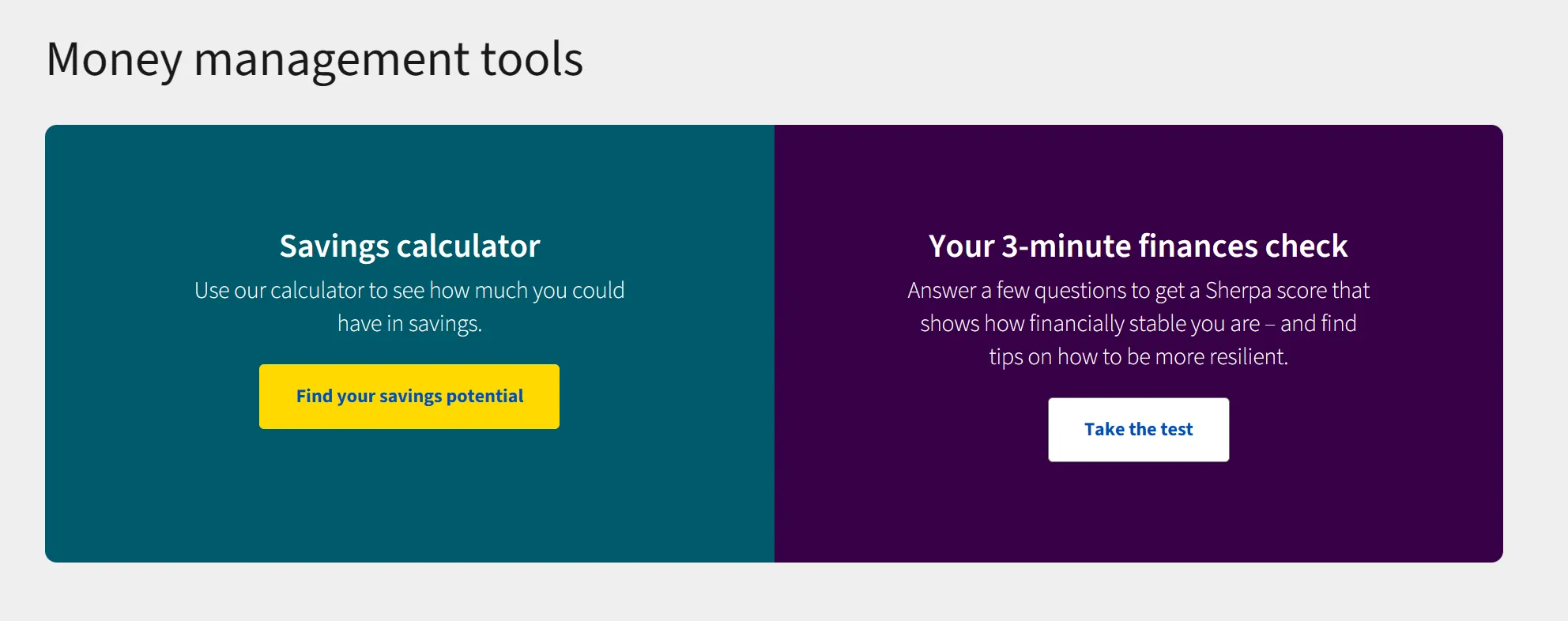 Money Management Tools
