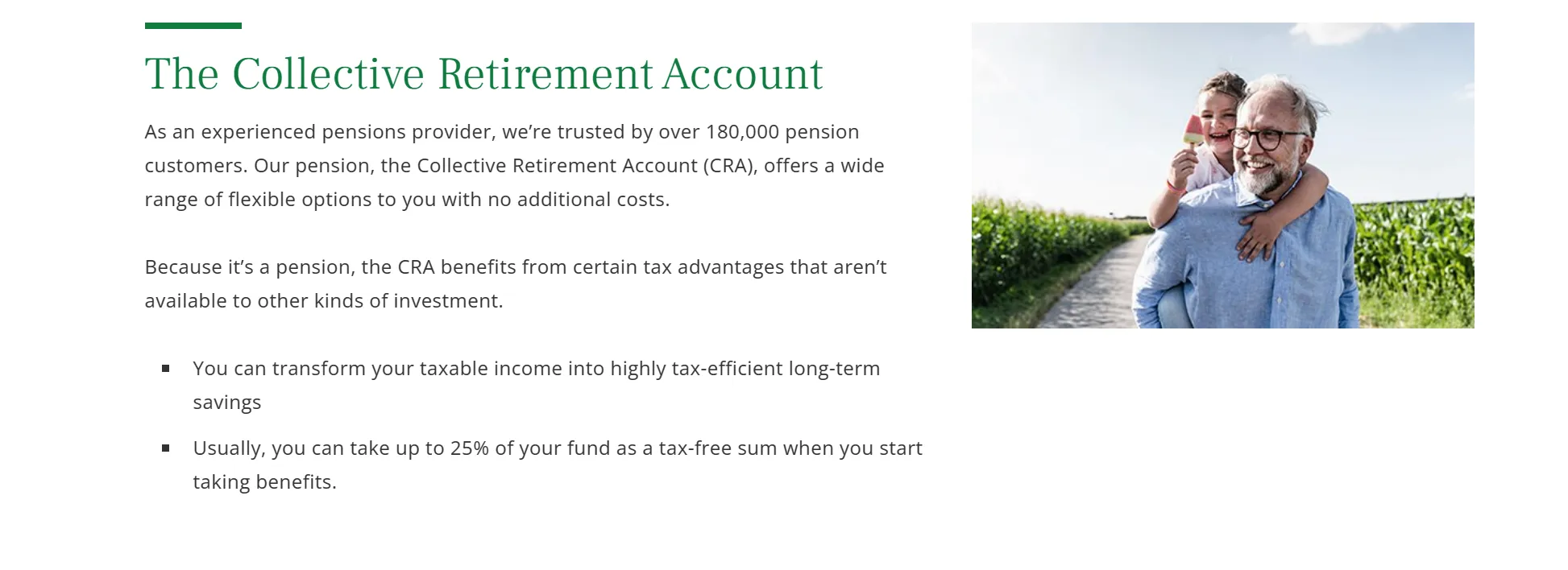 collective retirement account collective retirement account