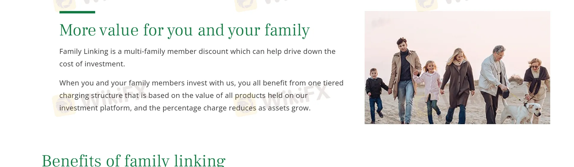 family linking family linking