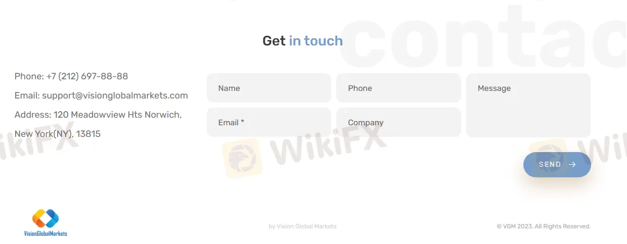 contact details