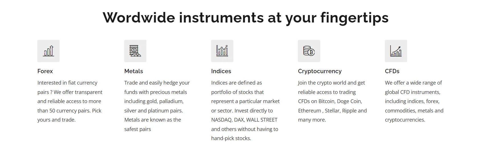 Market Instruments Market Instruments