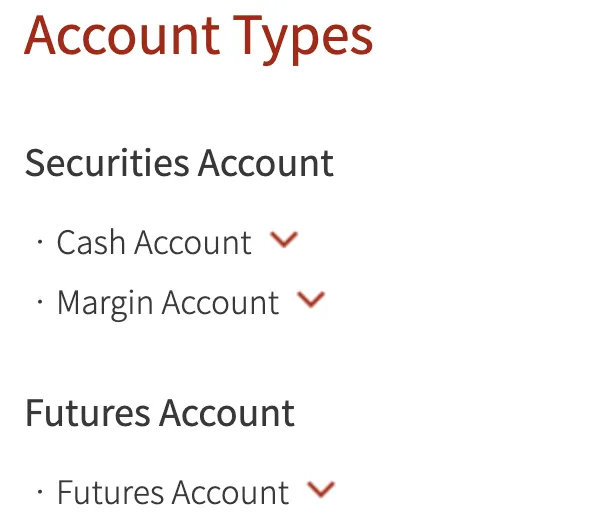 account-types account-types