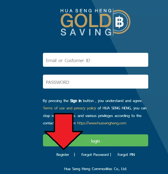 open an account open an account