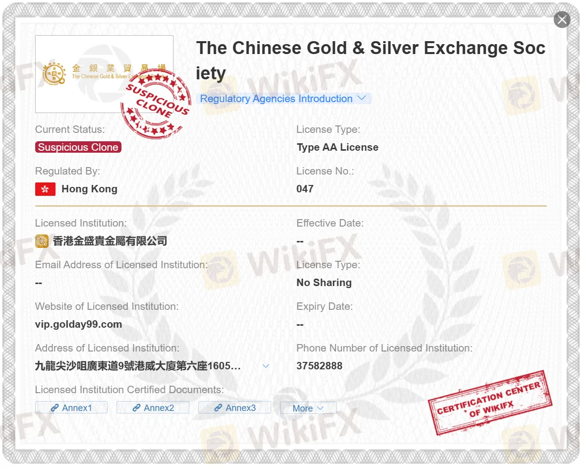 suspicious clone CGSE license