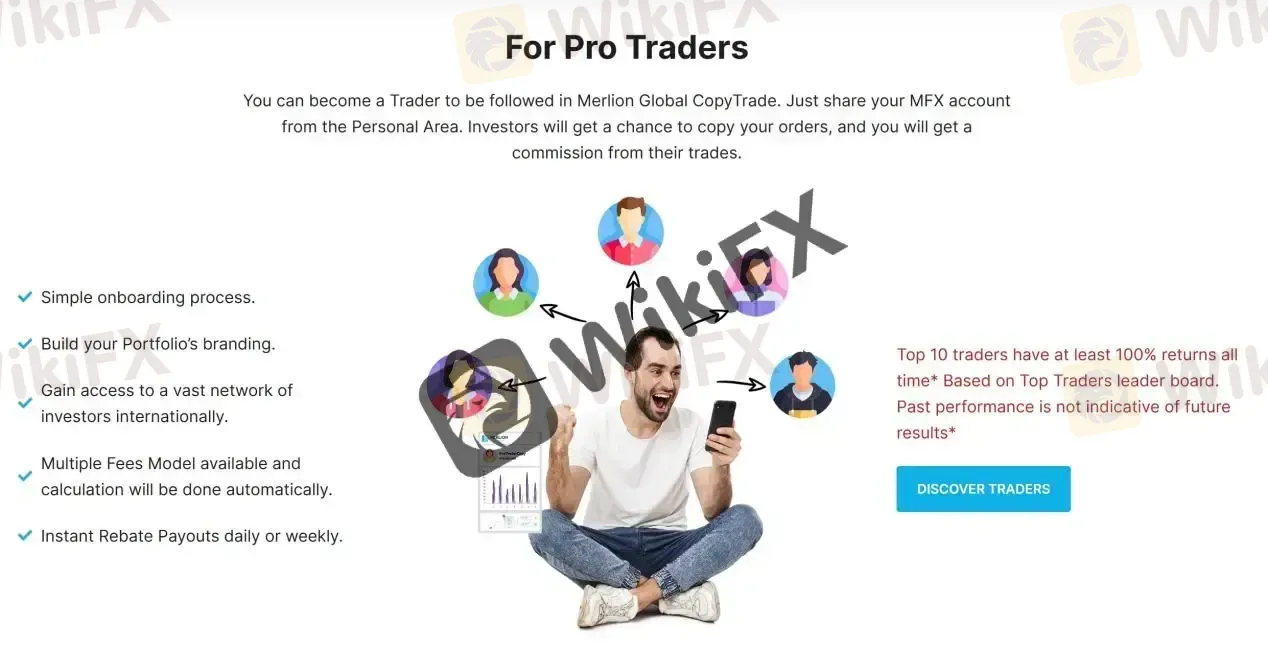 Merlion Copy Trade™ para Traders Profissionais Merlion Copy Trade™ para Traders Profissionais