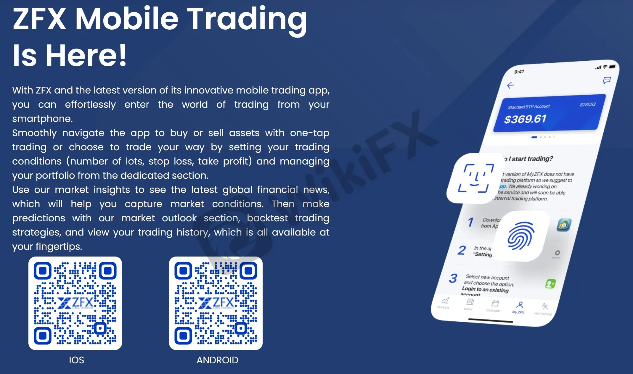 app mobile ZFX app mobile ZFX
