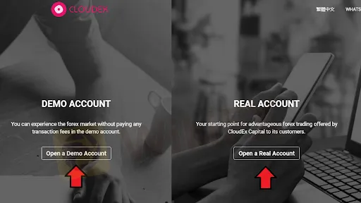 open an account open an account