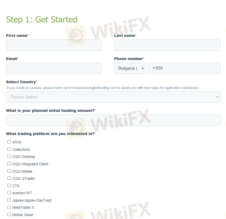 Open an Account Open an Account