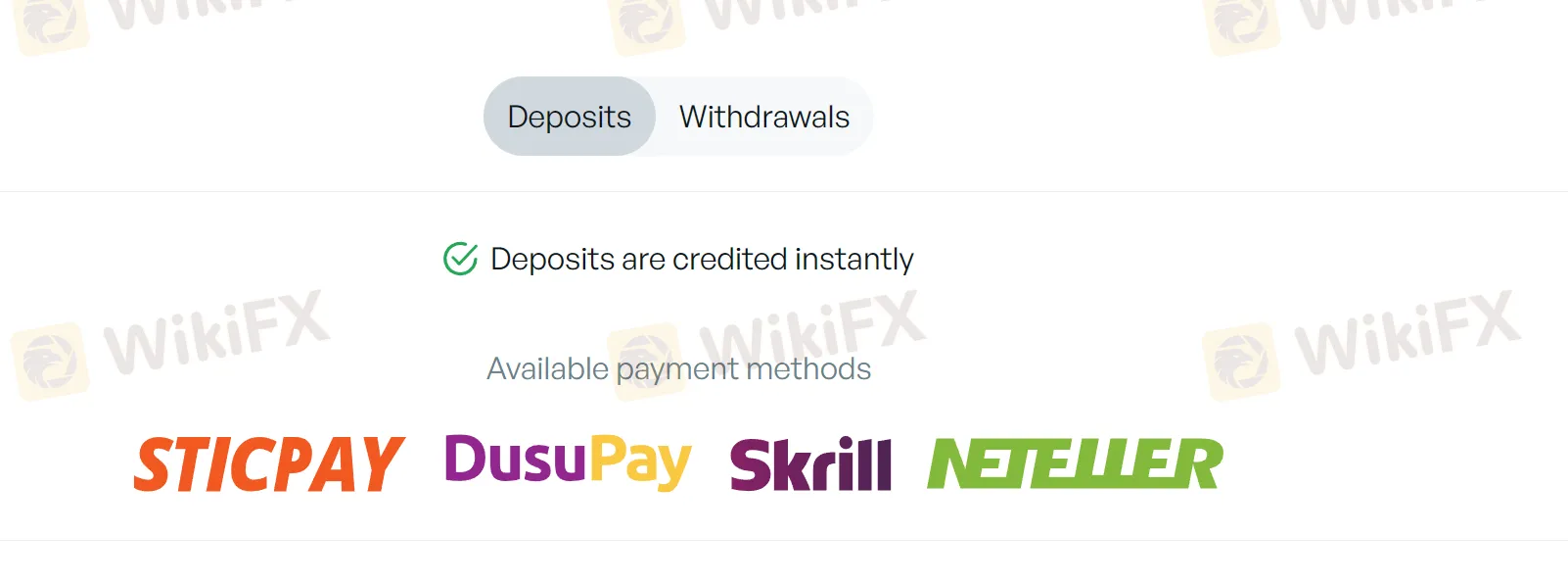 payment methods