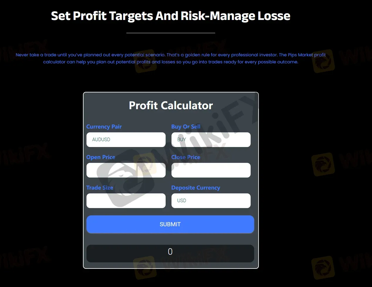 profit calculator profit calculator