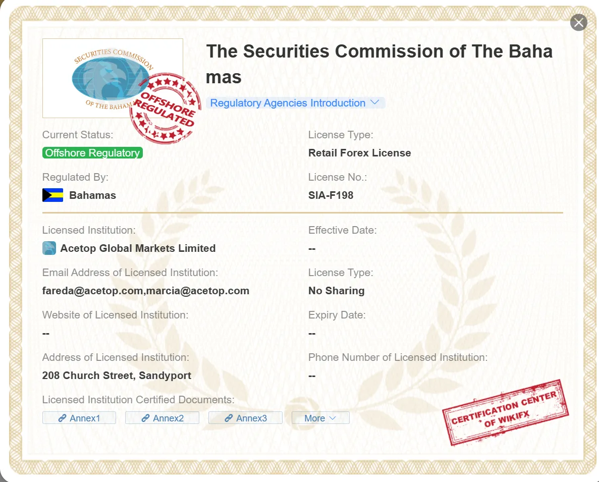 offshore regulated by SCB offshore regulated by SCB