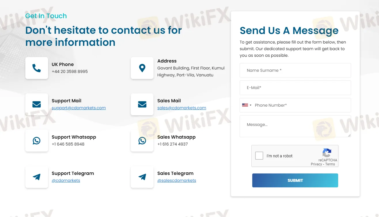 detalles de contacto detalles de contacto