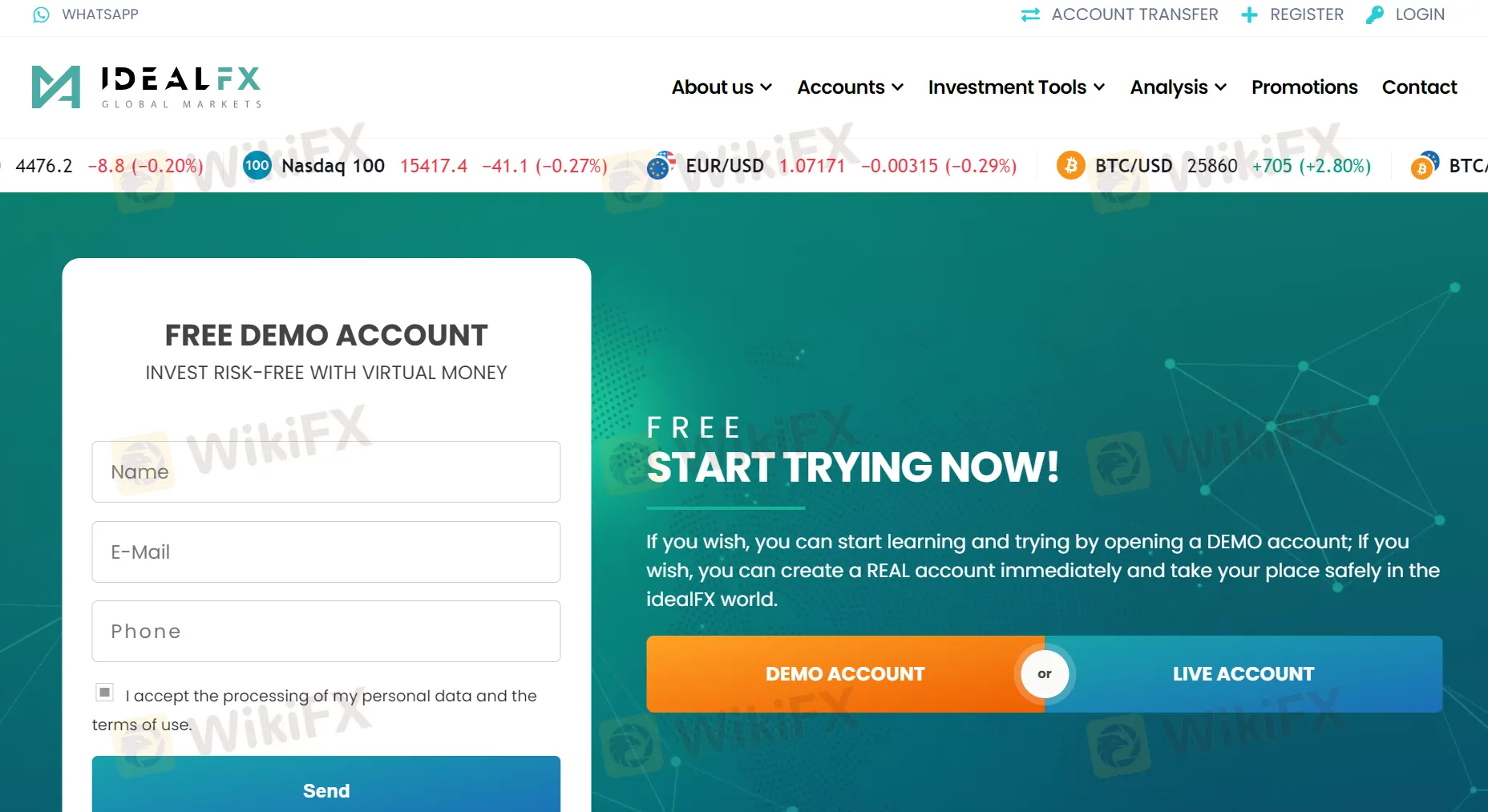 Overview of IdealFX