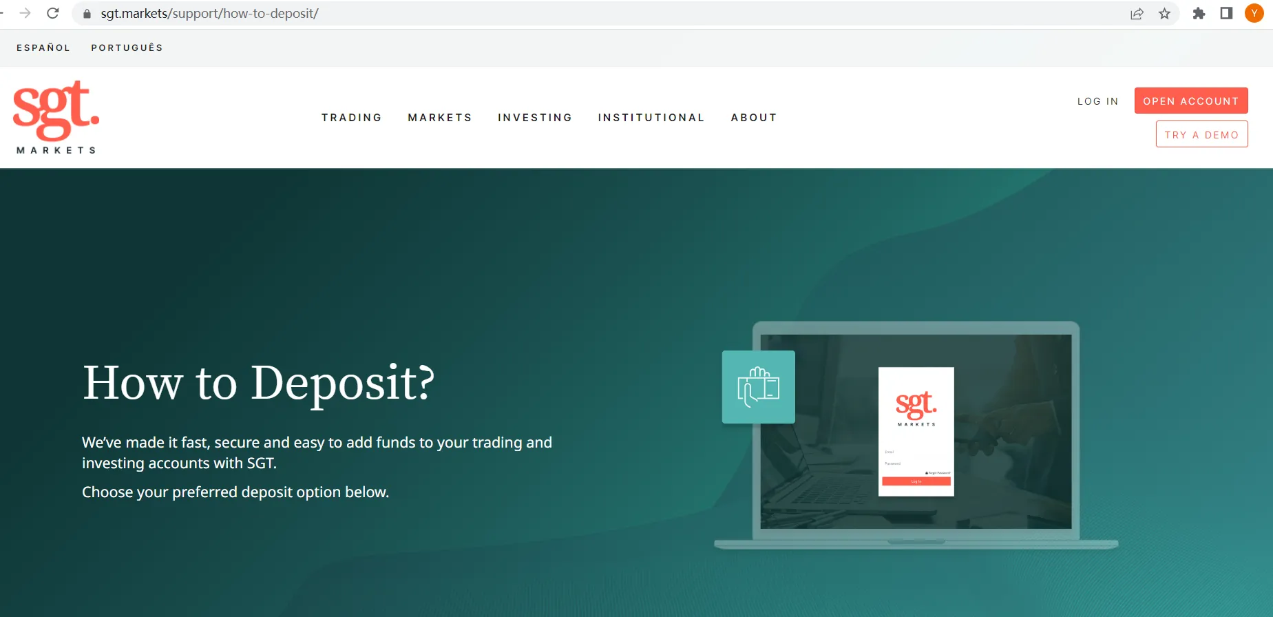 deposit-withdrawal deposit-withdrawal