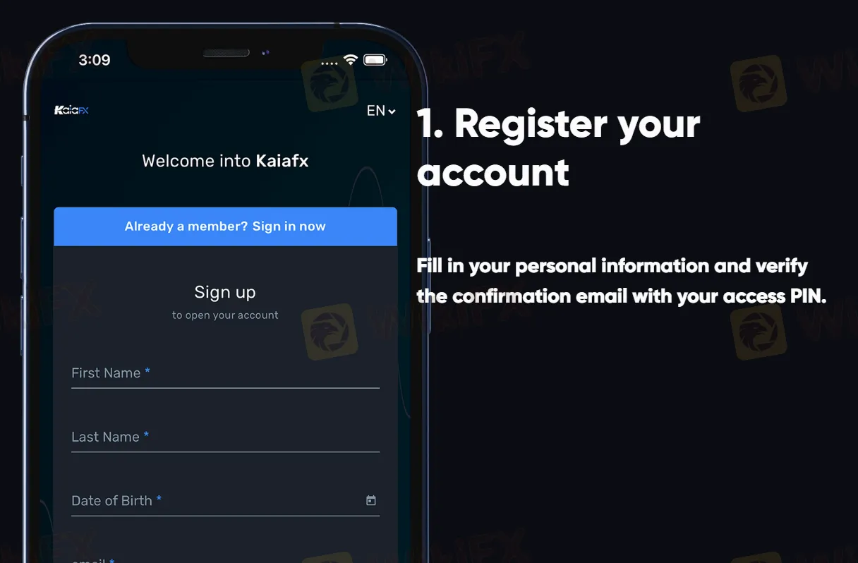  How to open an account?