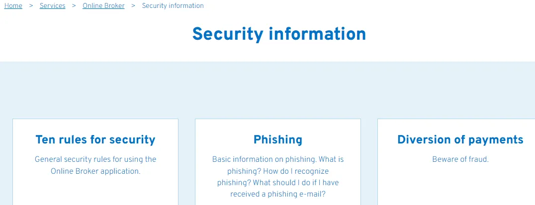 security information