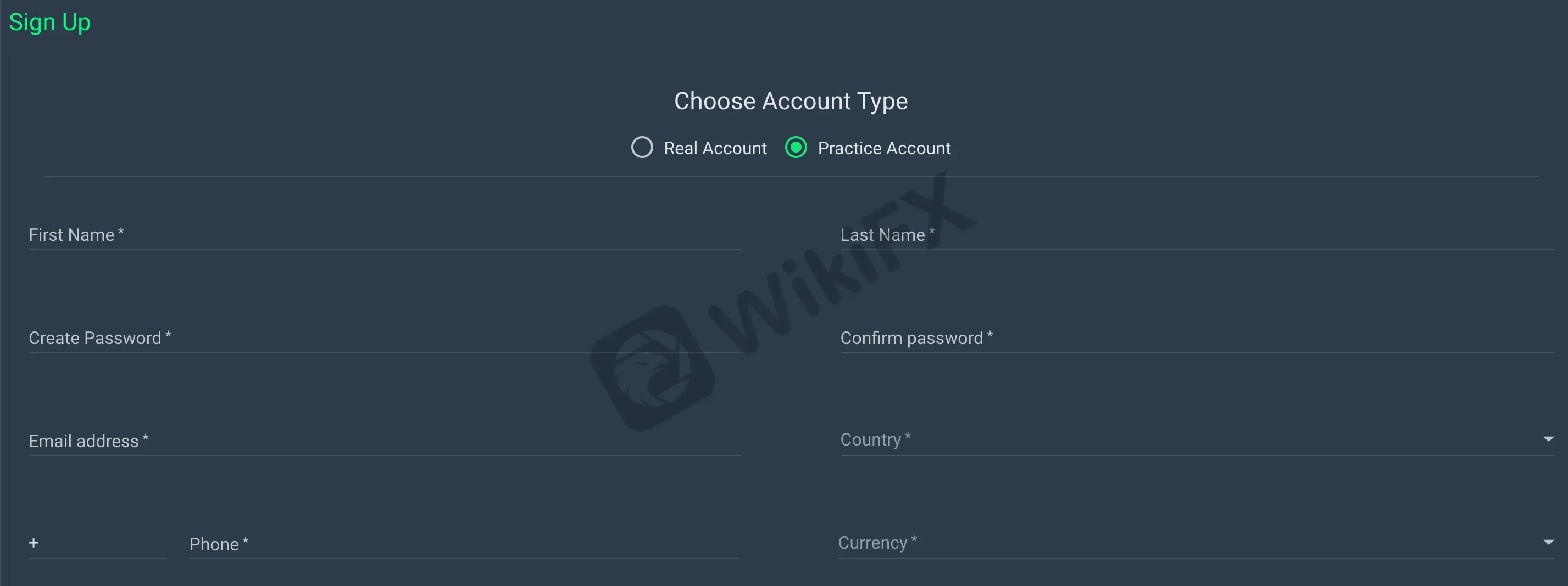 Open an Account Open an Account