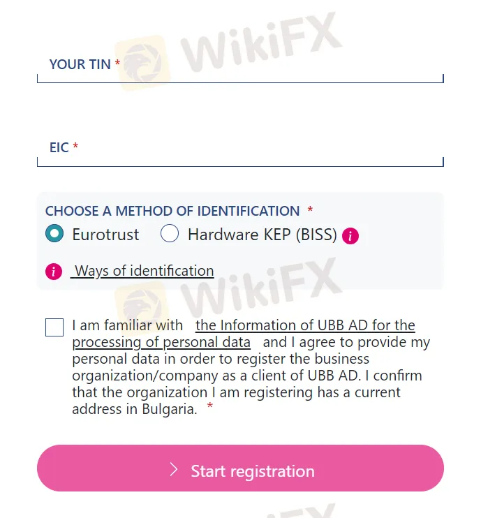 open an account open an account