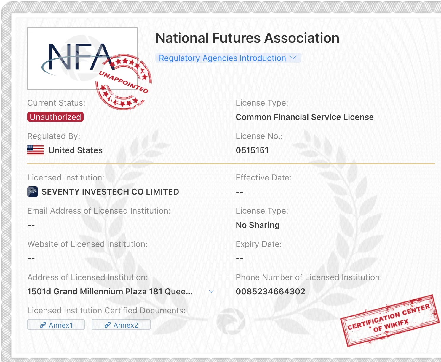 Is Seventy Brokers legit or a scam?