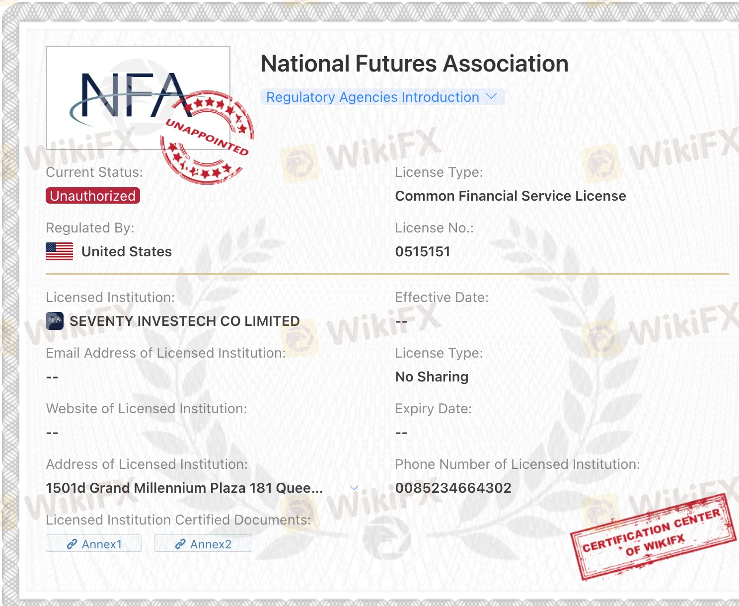 Is Seventy Brokers legit or a scam?