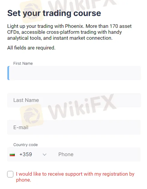 ¿Cómo abrir una cuenta?