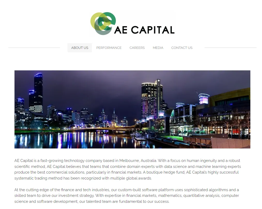 Overview of AE Capital