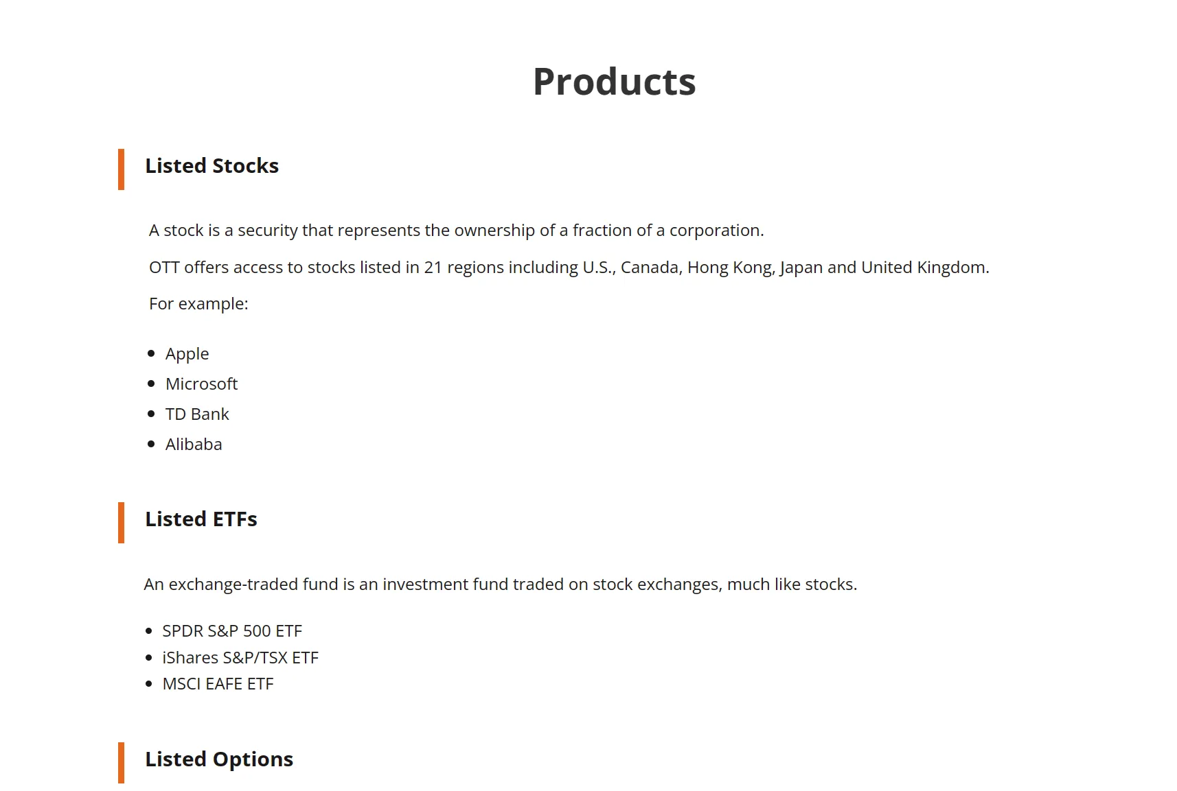 Market Instruments Market Instruments