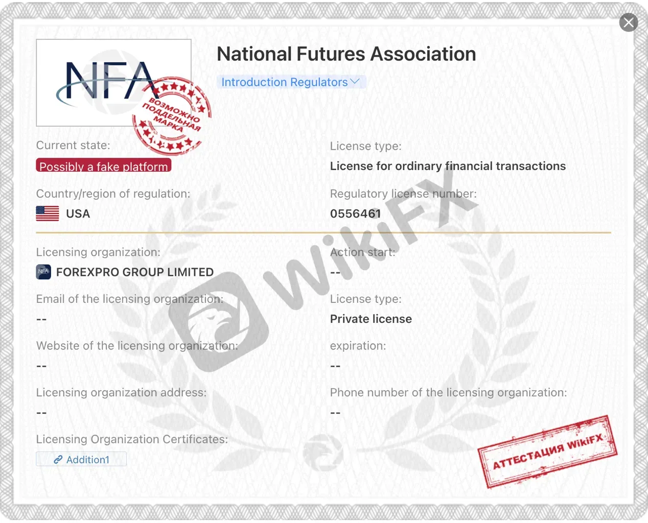 regulation regulation