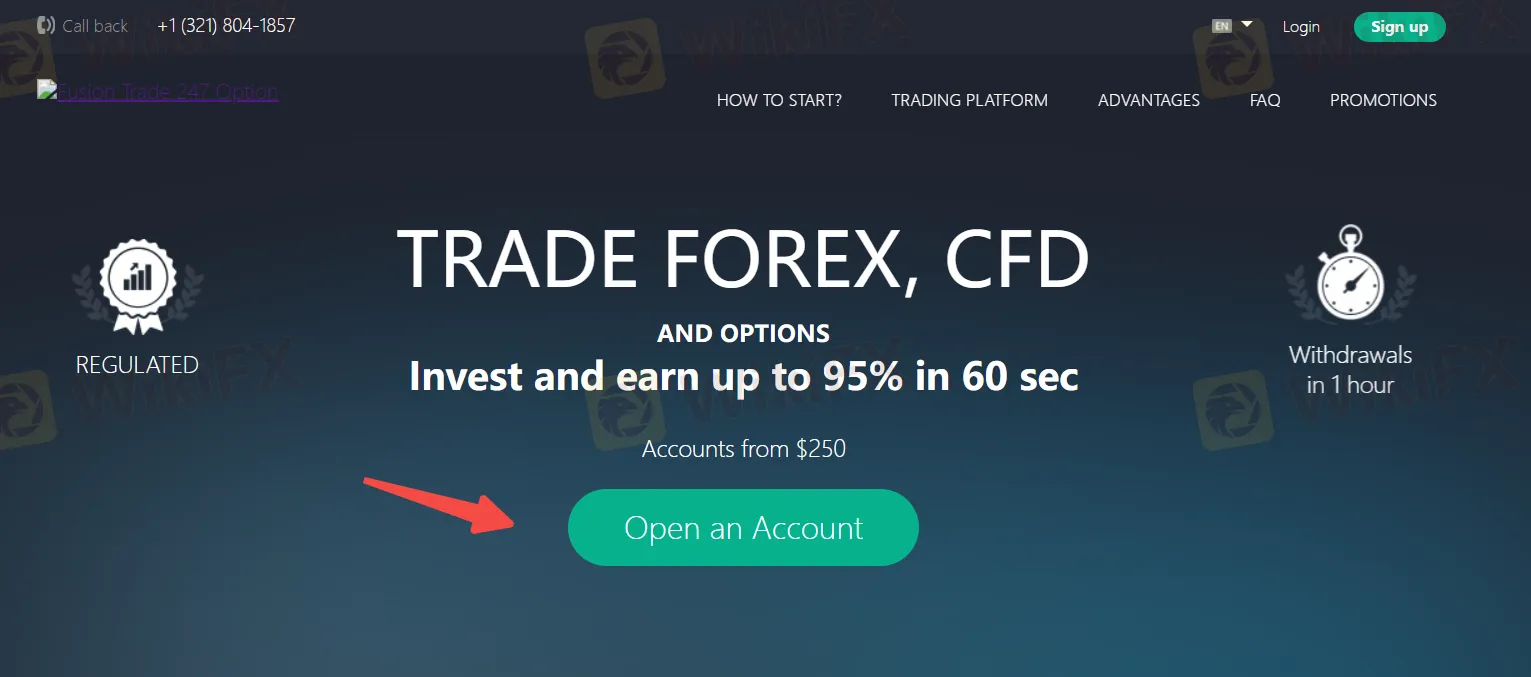 Open an Account Open an Account