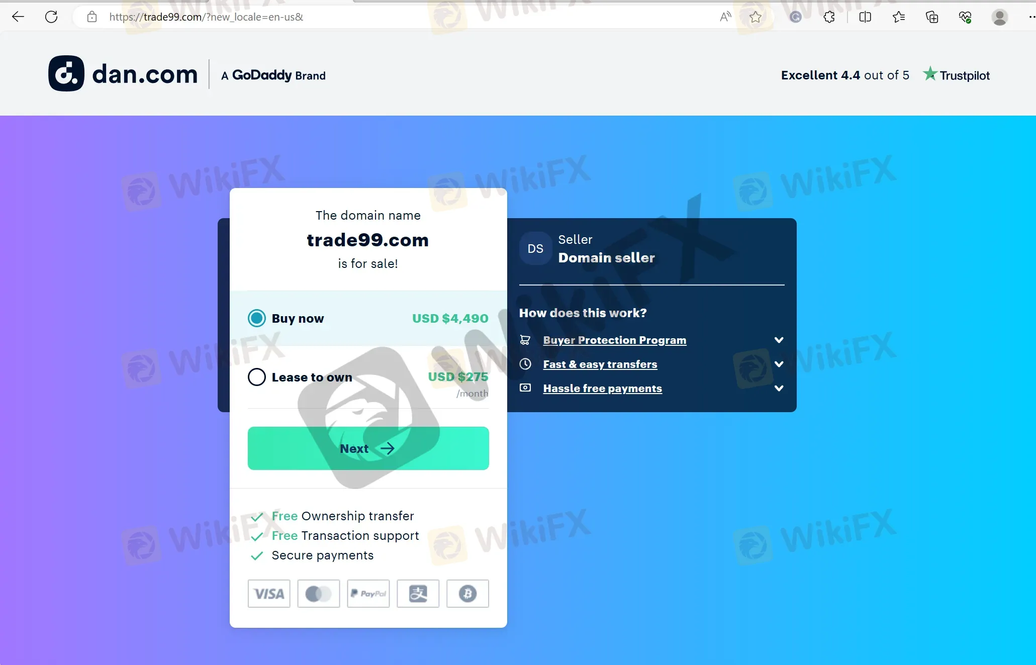 unavailable website