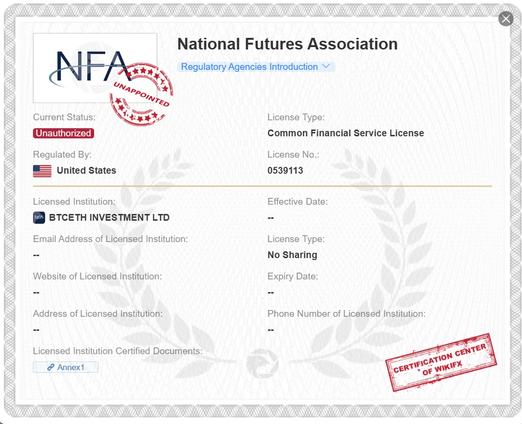 unauthorized NFA license unauthorized NFA license