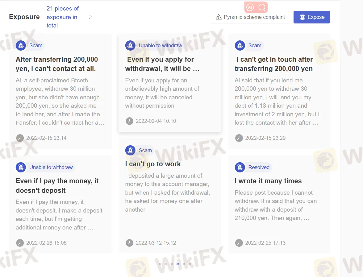 User Exposure on WikiFX User Exposure on WikiFX