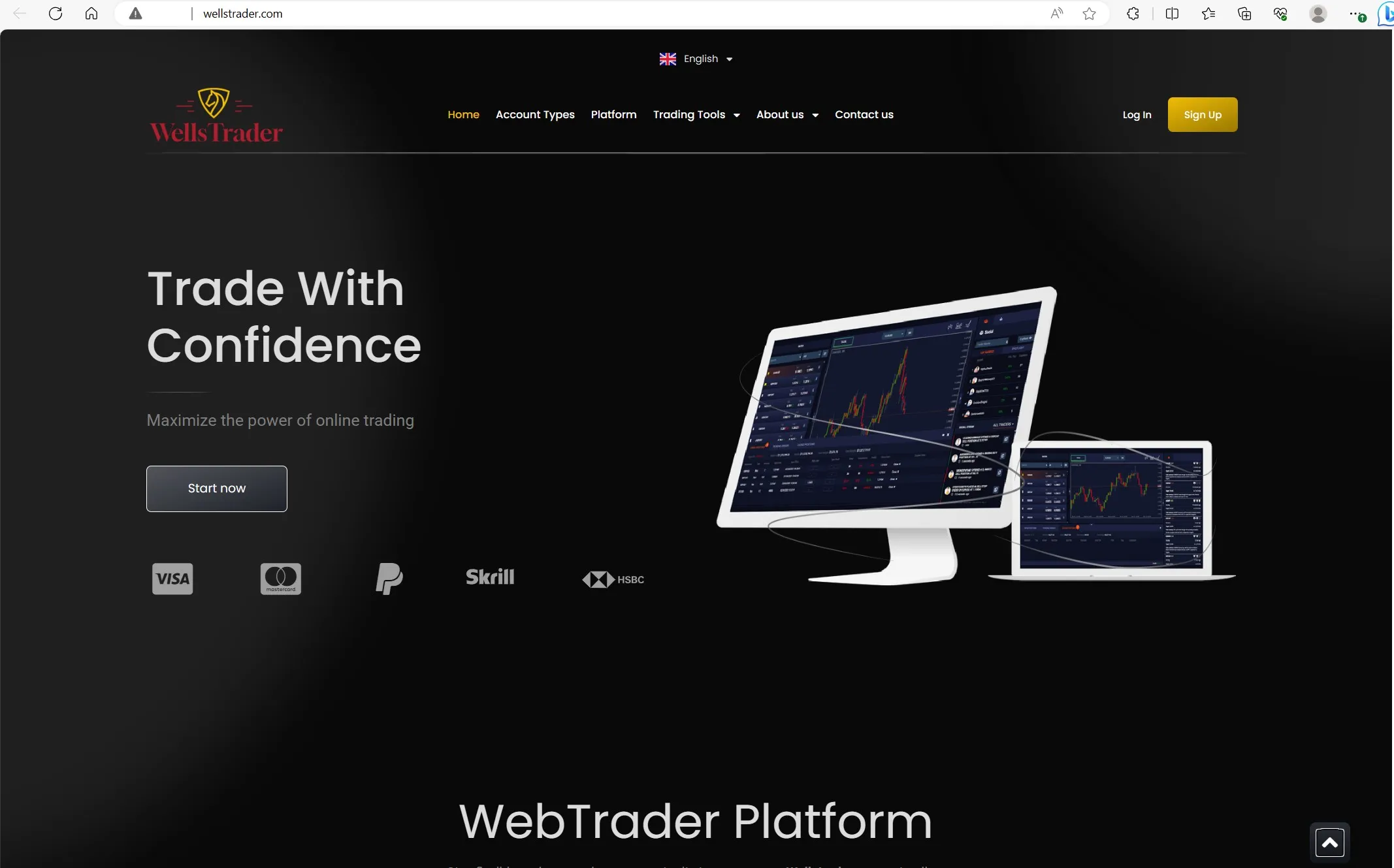 Wellstrader's home page Wellstrader's home page