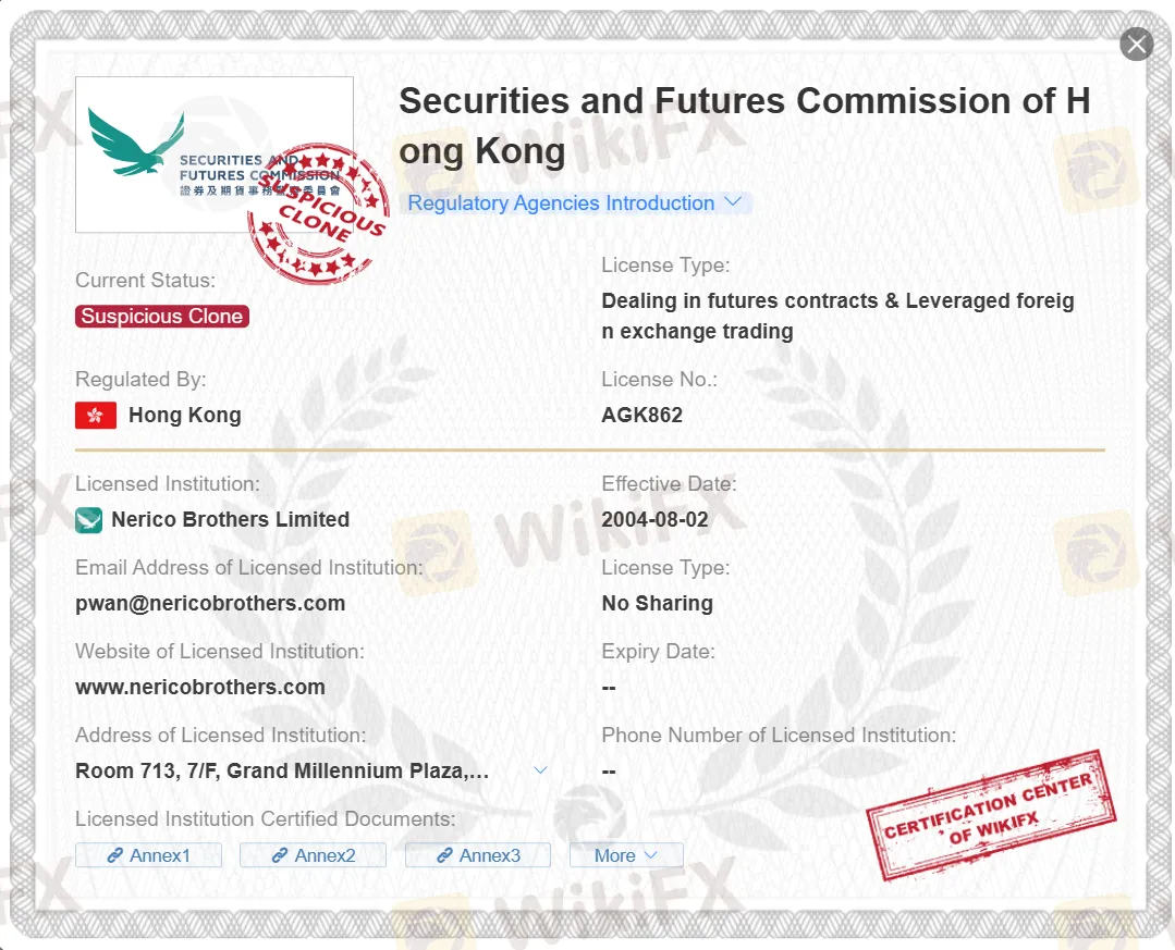 suspicious clone FSC license suspicious clone FSC license