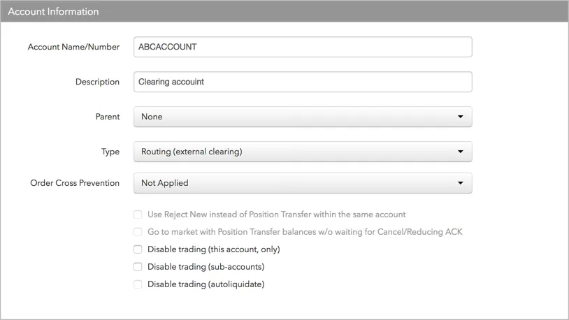 Open an Account