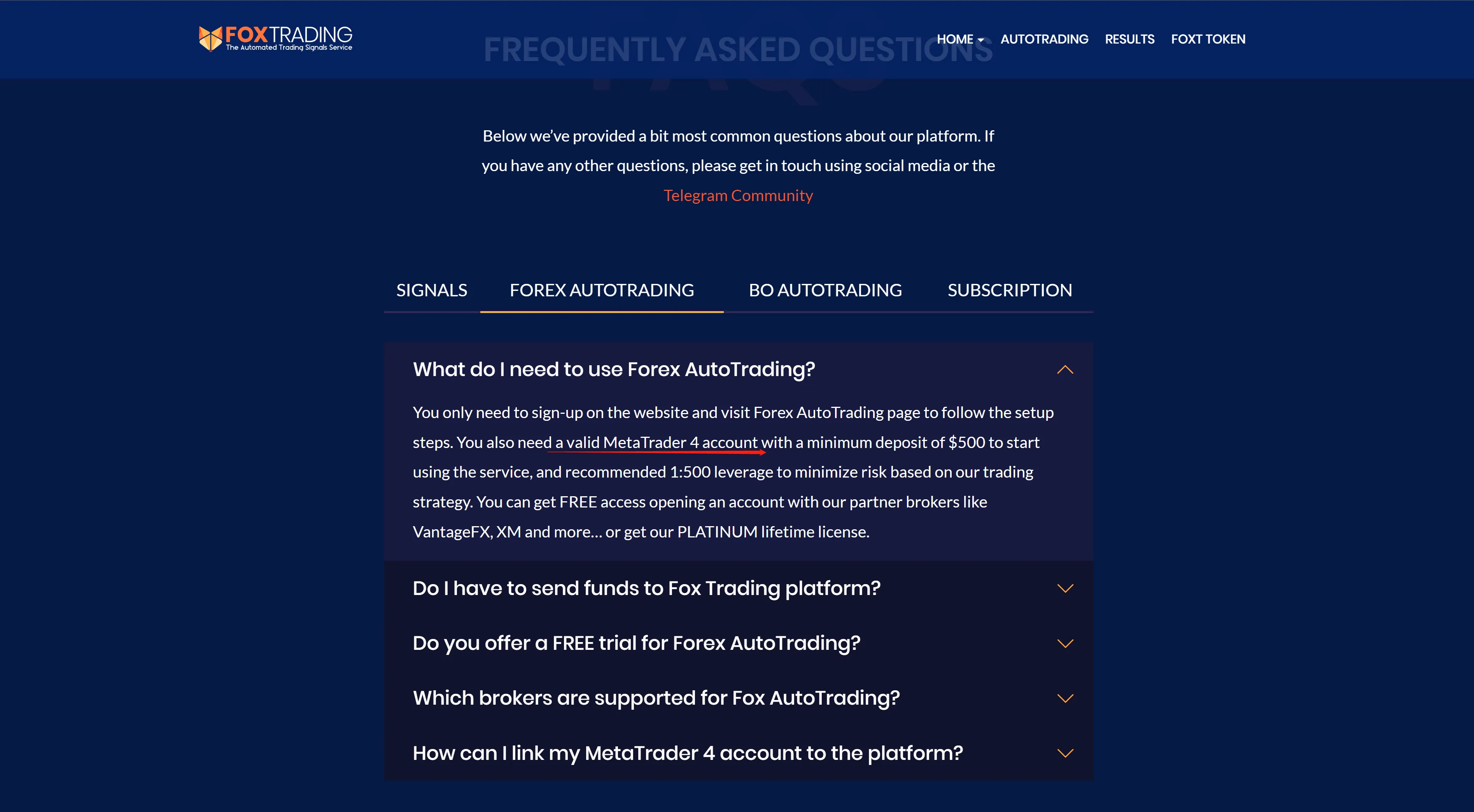 Trading Platform