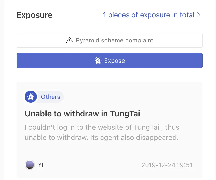 User Exposure on WikiFX