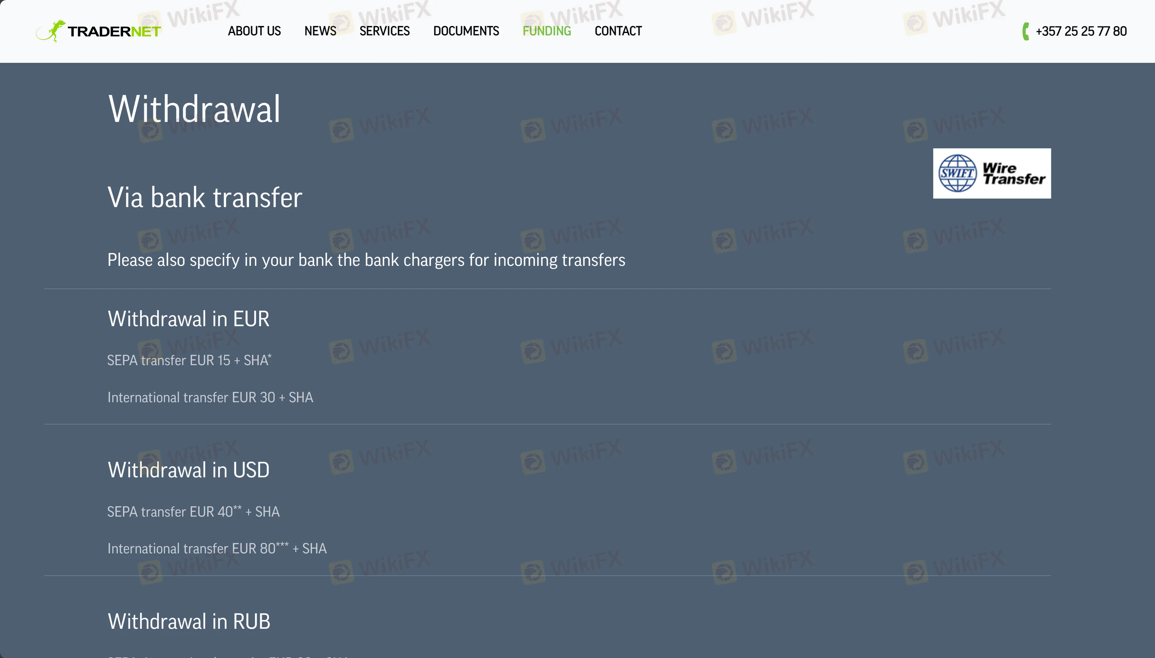 Deposit & Withdrawal Deposit & Withdrawal