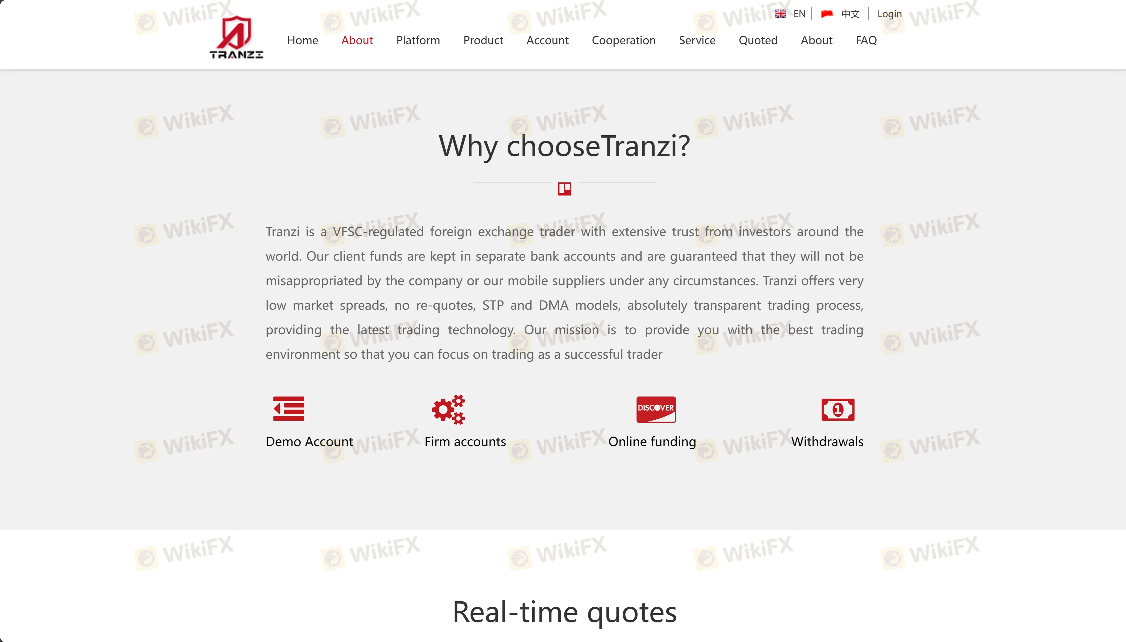 Deposit & Withdrawal Deposit & Withdrawal