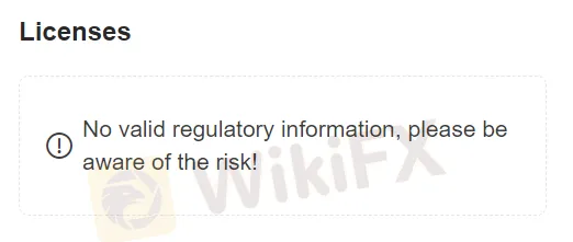 No license No license