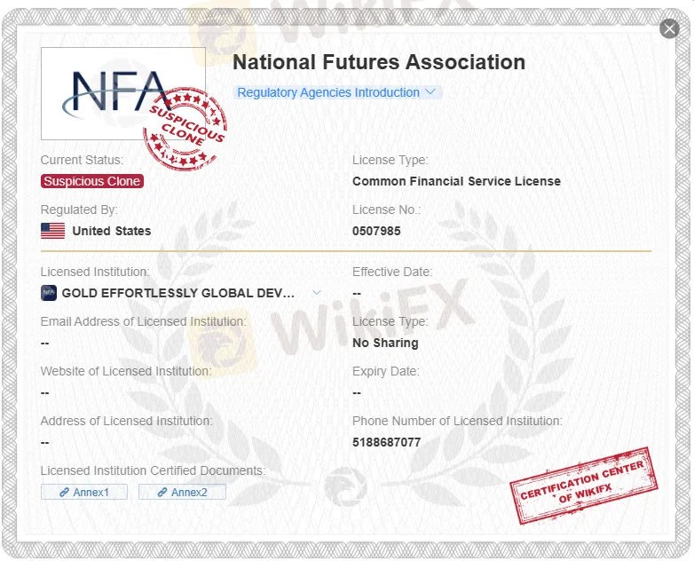 Regulatory Status