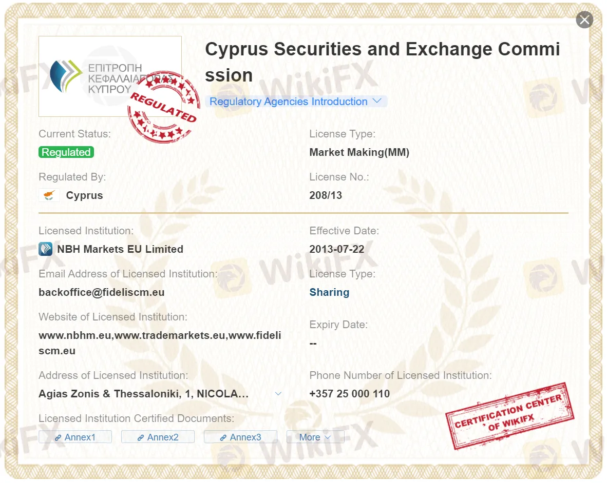 regulated by CYSEC regulated by CYSEC