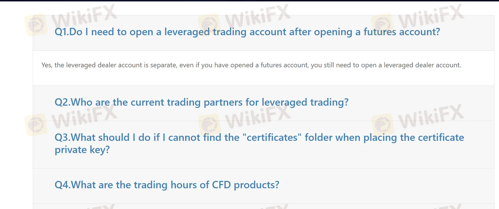 FAQ Page