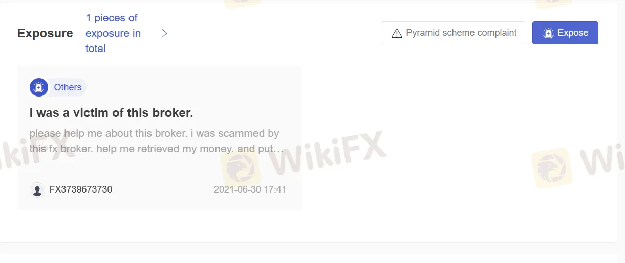 User Exposure on WikiFX