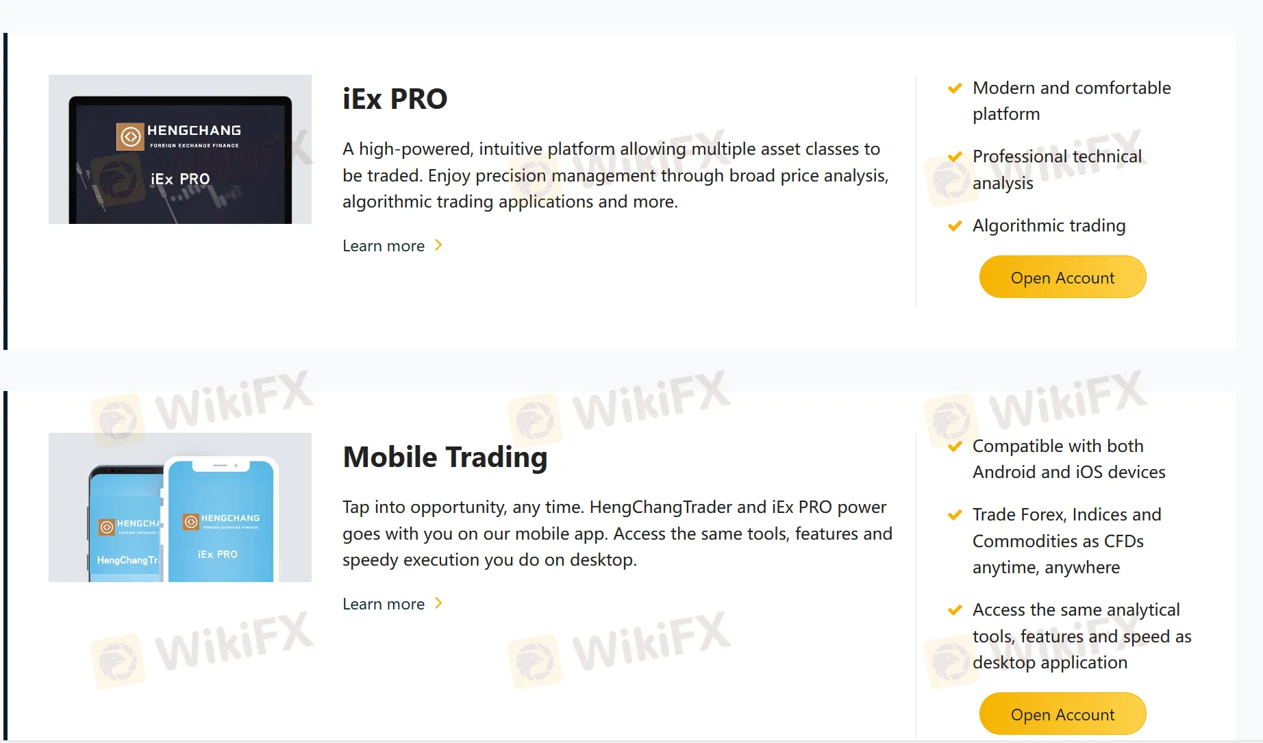 iEx PRO and mobile trading app iEx PRO and mobile trading app