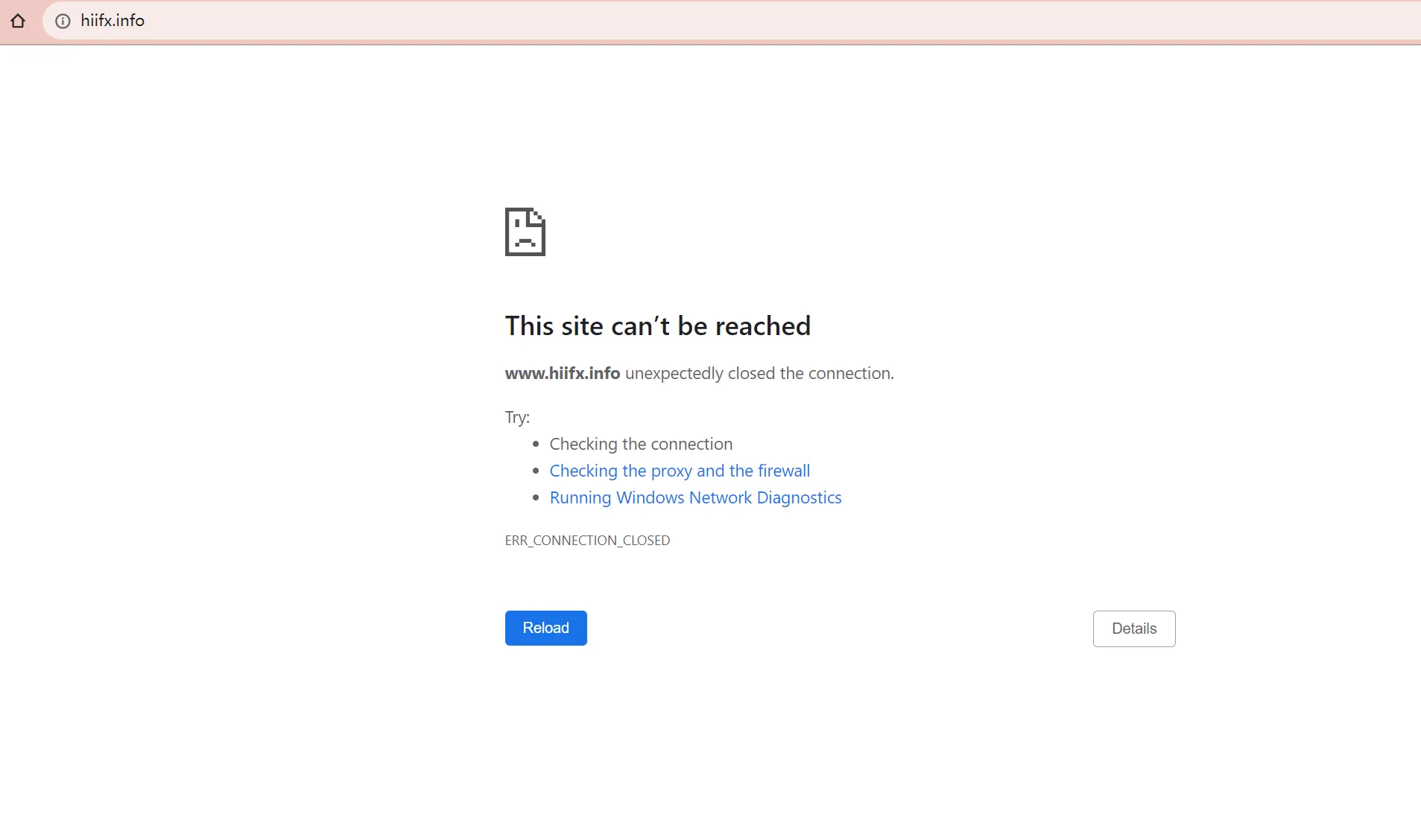 Unavailable Website Unavailable Website