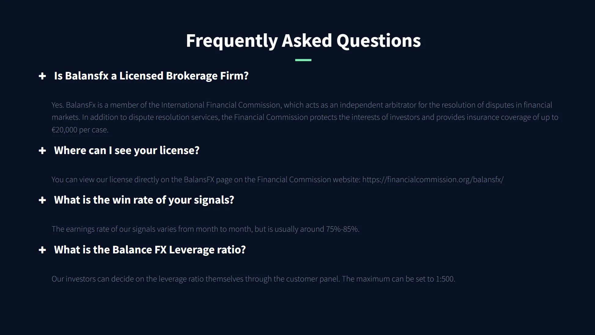 FAQ
