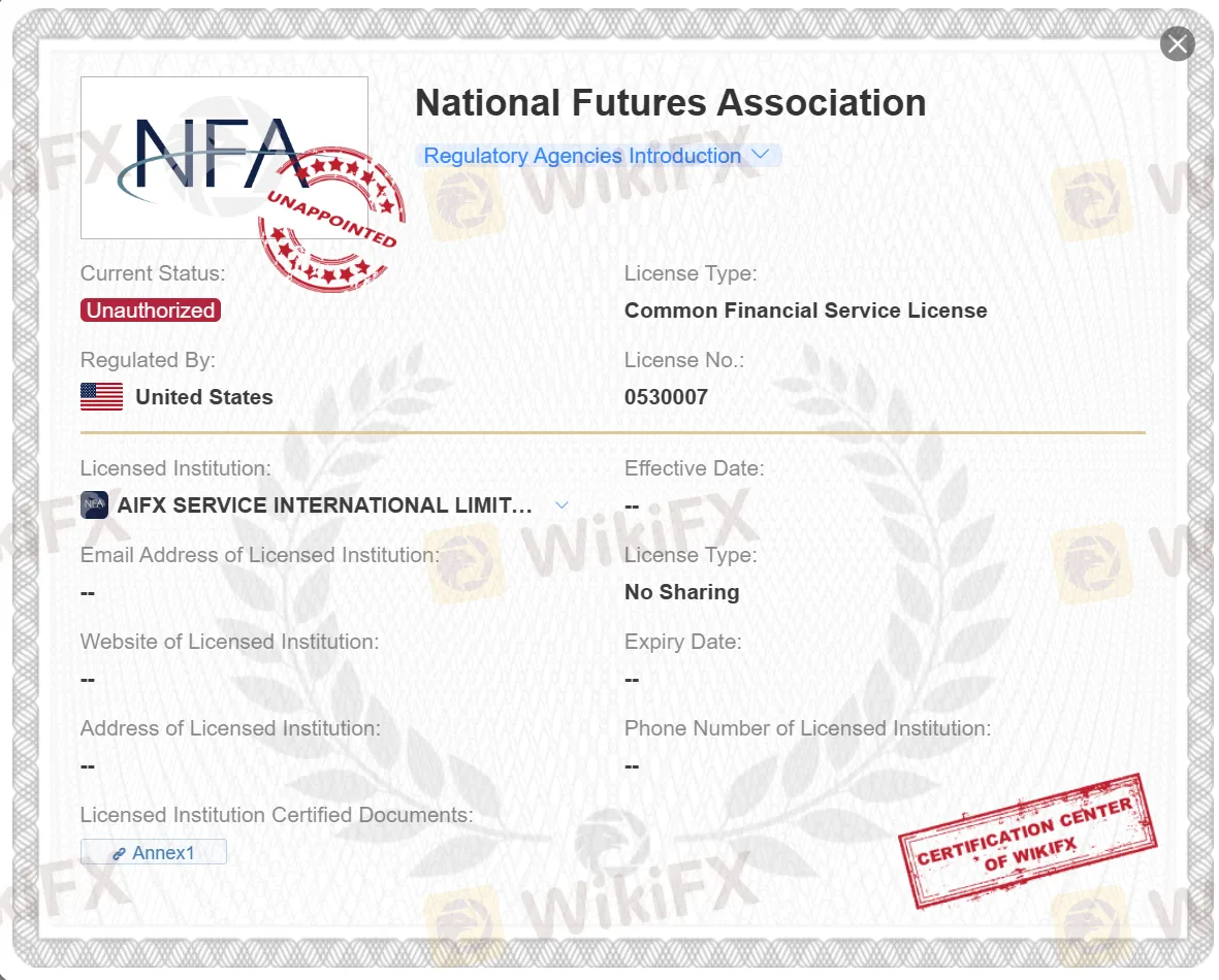 unauthorized NFA license