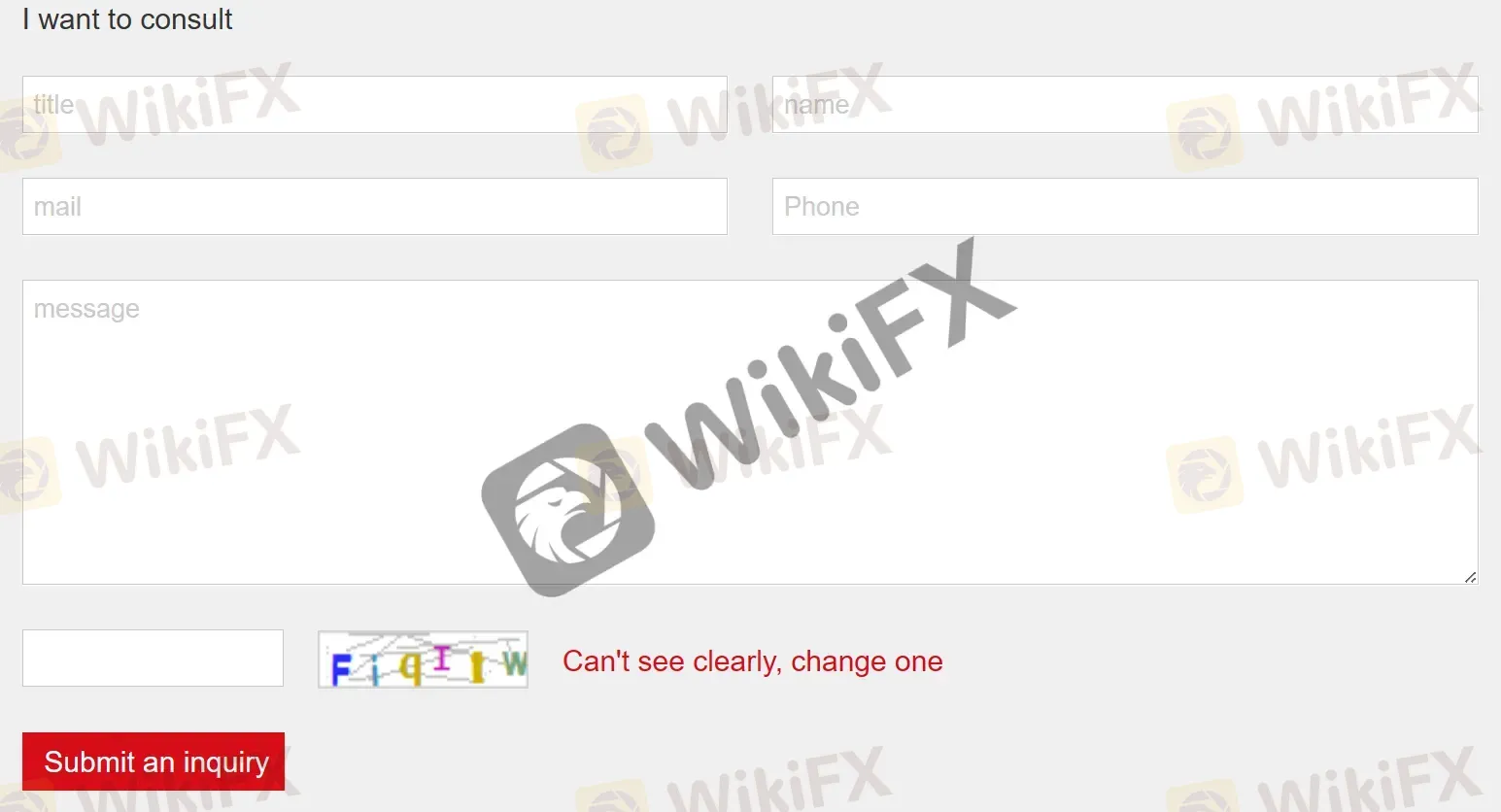 contact form contact form